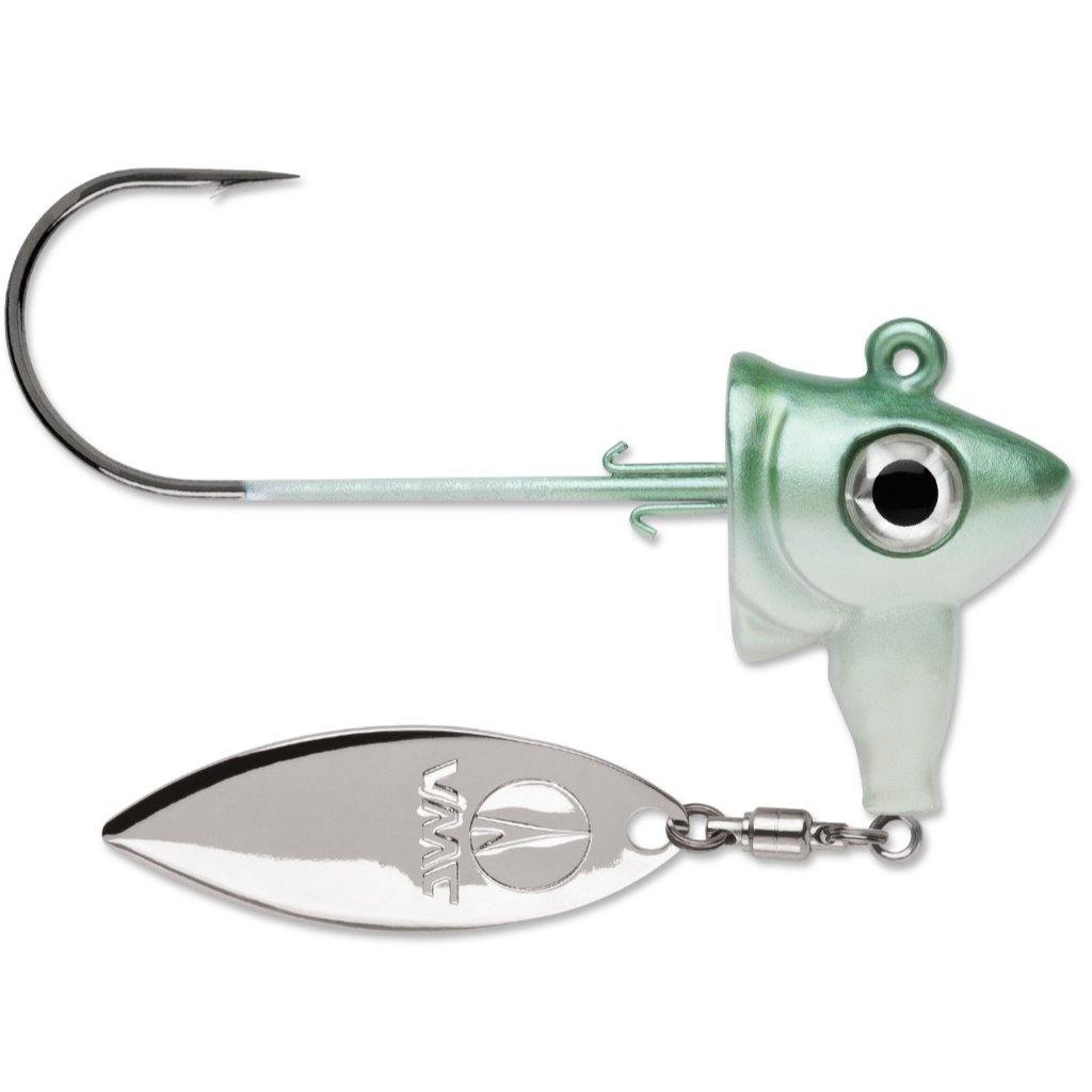 VMC Spin Jig Swimbait Head Underspin — Natural Sports The