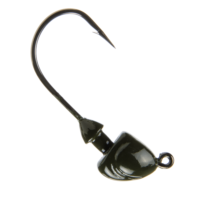 1/2 oz Green Pumpkin Strike King Squadron Swimbait Jighead
