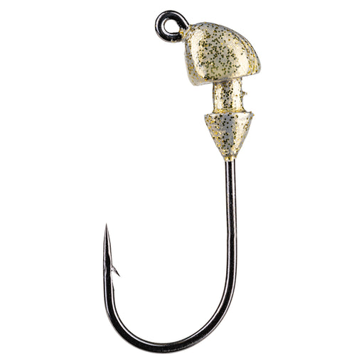 1/4 oz Gold Shiner Strike King Squadron Swimbait Jighead