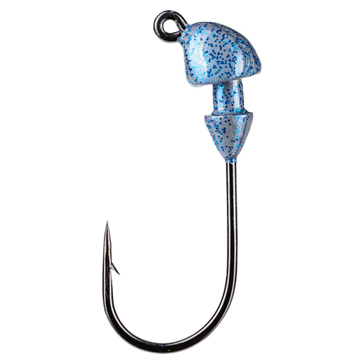 1/4 oz Blue Glimmer Strike King Squadron Swimbait Jighead
