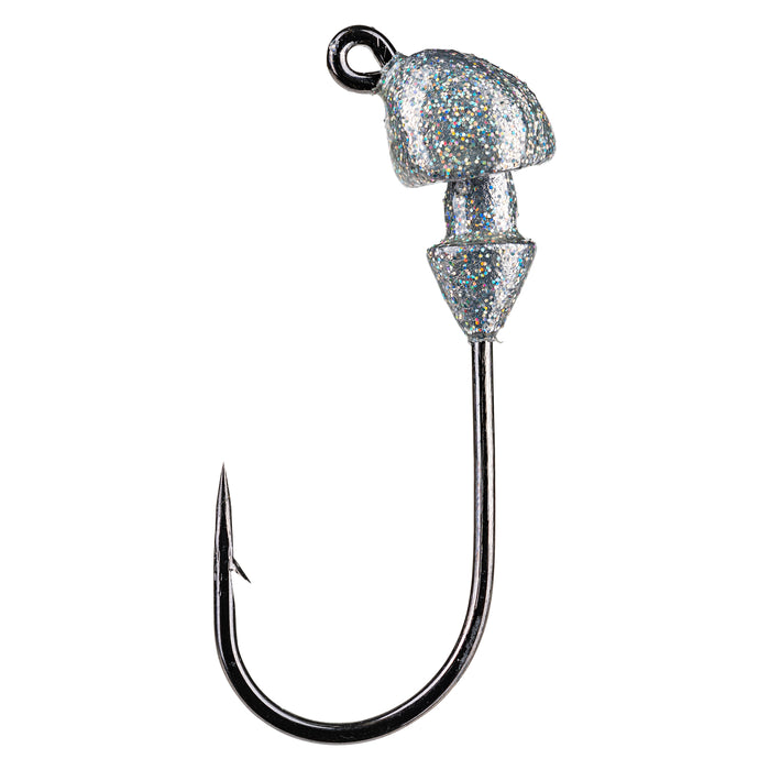 1/4 oz Silver Bling Strike King Squadron Swimbait Jighead