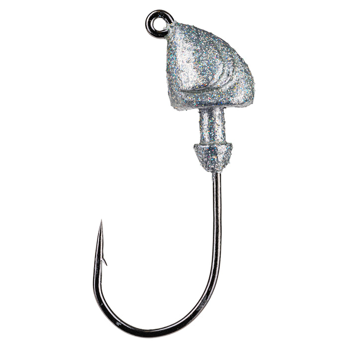 3/4 oz Silver Bling Strike King Squadron Swimbait Jighead