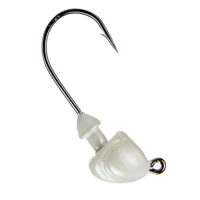 3/4 oz Pearl Strike King Squadron Swimbait Jighead