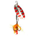 Salamander Silver Yellow Panther Martin Dressed Teardrop Trout Spinners