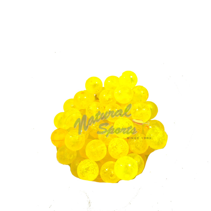 Mad River Clear UV Steelie Beads