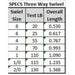 Spro Three Way Swivel