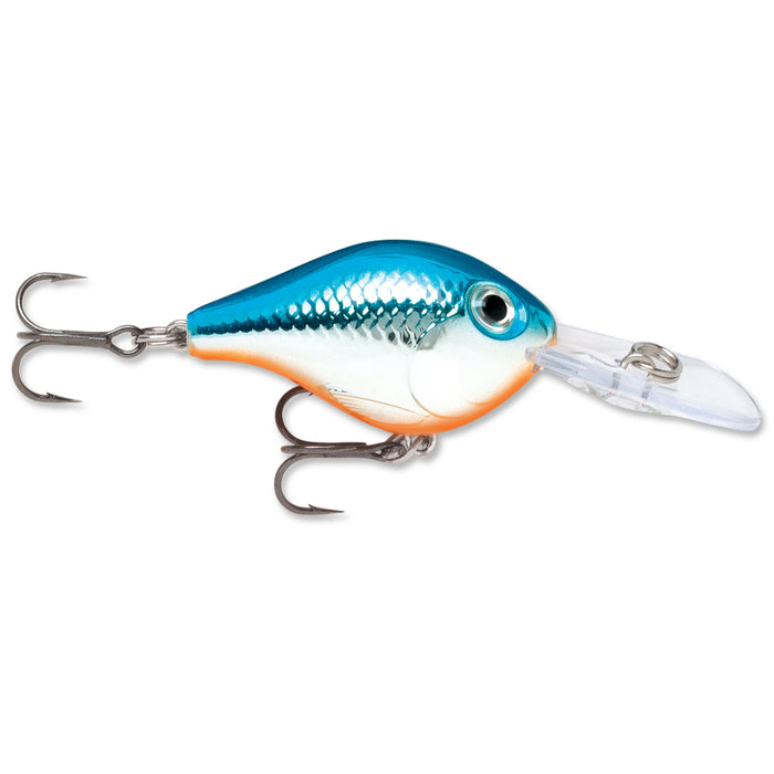 Silver Blue Rapala Ultra Light Crank Crankbait
