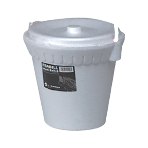 Frabill Fishing Insulated Styrofoam Bait Bucket, 8 Quart 