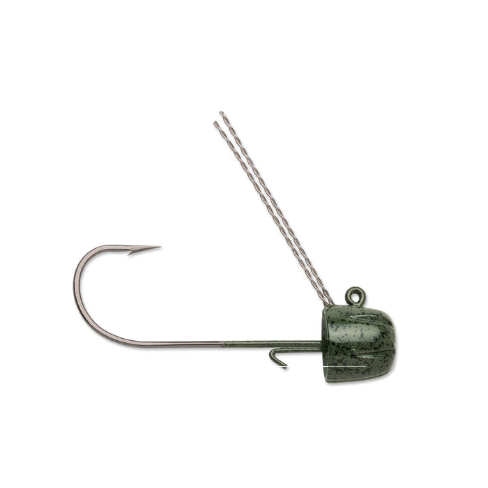 VMC Finesse Weedless Jig Green Pumpkin 