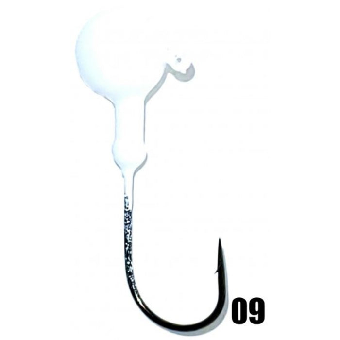 Jig-A-Jo Round Round Head Jigs - 90 Degree Eye