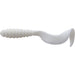 White Mister Twister 4" & 6" Twister Grub