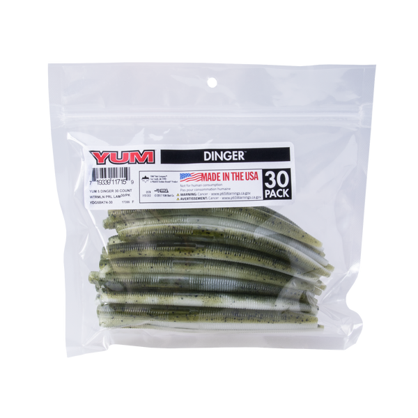 Yum Dinger Bulk Pack (30 Count) – Natural Sports - The Fishing Store