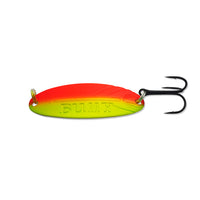 Yellow Orange Williams Bully Fishing Spoon