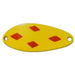 Acme Little Cleo Casting Spoon - Yellow Red Diamond