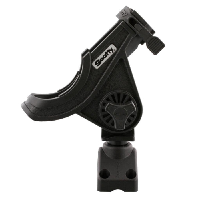 Scotty Baitcaster/Spinning  Rod Holder with Combination Side/Deck Mount No.280