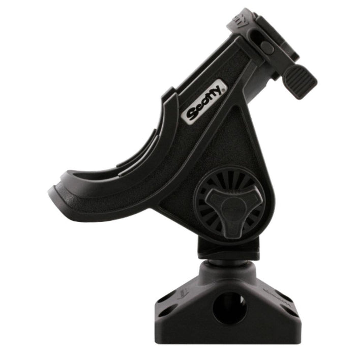 Scotty Baitcaster/Spinning  Rod Holder with Combination Side/Deck Mount No.280