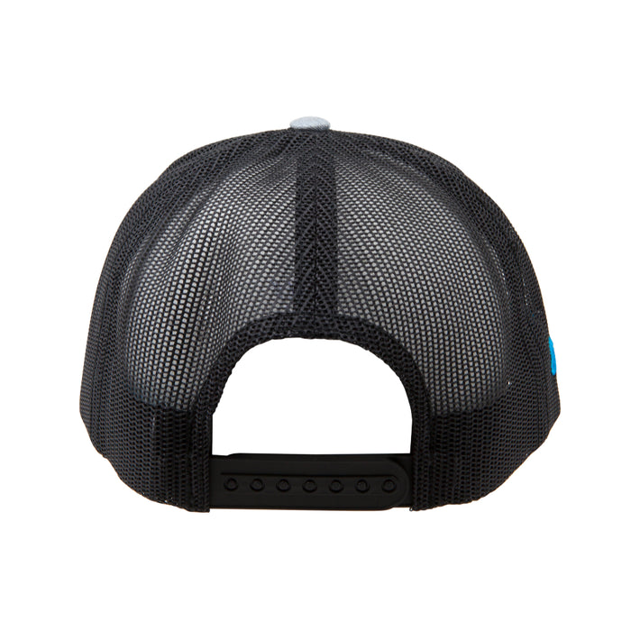 Grey Shimano Low Profile Truck Cap Fishing Hat