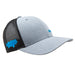 Grey Shimano Low Profile Truck Cap Fishing Hat