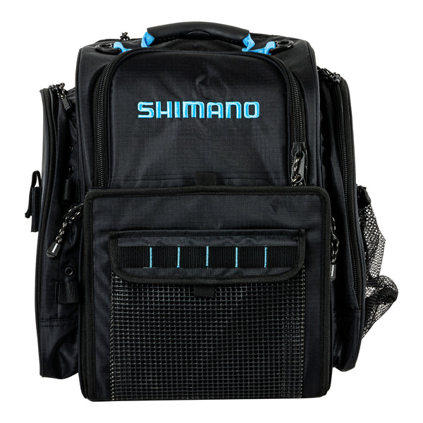Shimano Blackmoon Fishing Backpack Tackle Bag – Natural Sports - The Fishing  Store