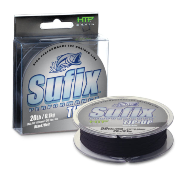 Sufix Performance Tip-Up Ice Braid – Natural Sports - The Fishing Store